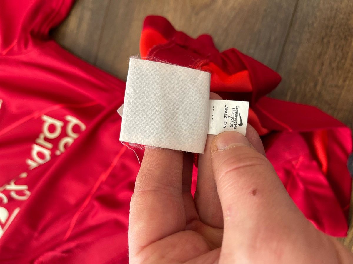 Nike 2021-2022 Liverpool Home Shirt Football Jersey Red Kit Sz S Size US S / EU 44-46 / 1 - 7 Thumbnail