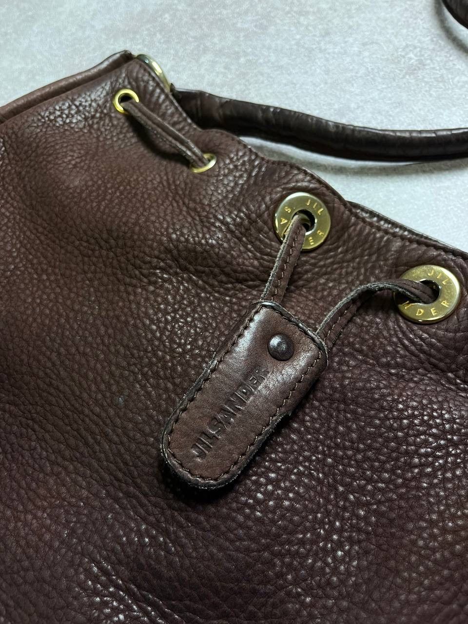 Jil Sander Vintage Jil Sander Genuine Leather Shoulder Bag Os Size ONE SIZE - 3 Thumbnail
