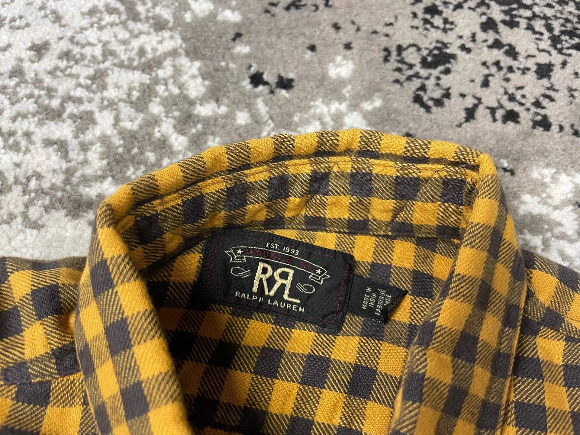 RRL Ralph Lauren RRL 1920S S Checked Twill Workshirt New Size US S / EU 44-46 / 1 - 3 Thumbnail