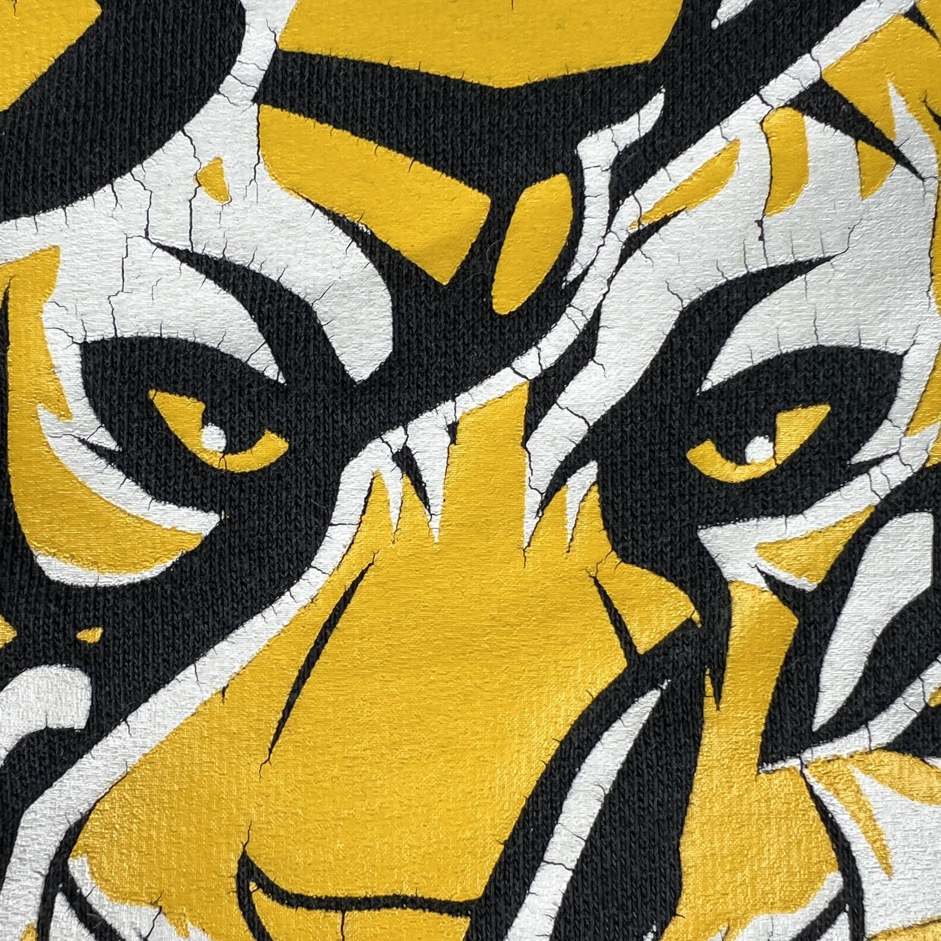 NCAA Missouri Tigers Pride Sweatshirt Black Faded Big Logo Hoodie Size US XL / EU 56 / 4 - 2 Thumbnail