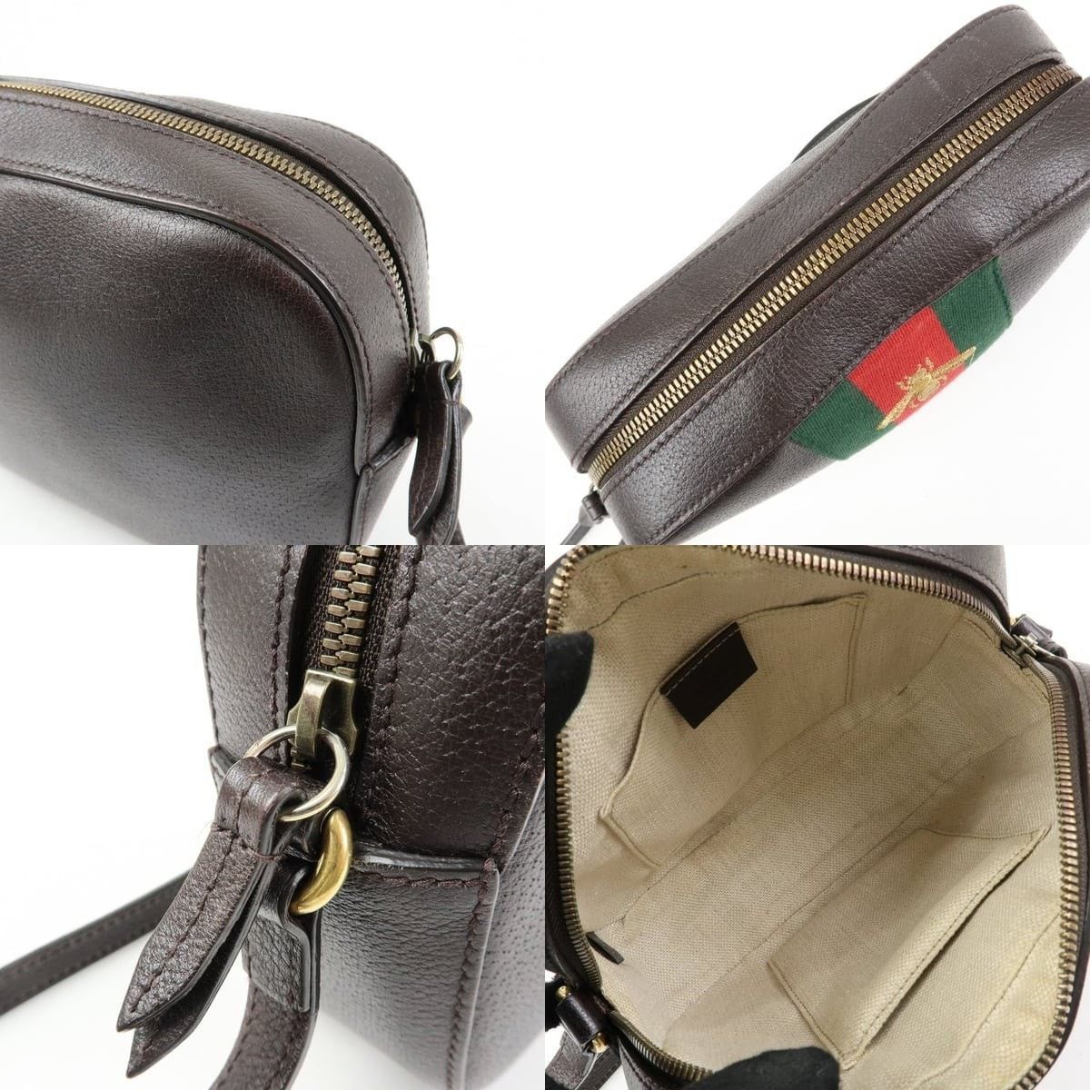 Gucci Gucci Ophidia Queen Margaret Shoulder Bag Leather Crossbody Size ONE SIZE - 6 Thumbnail