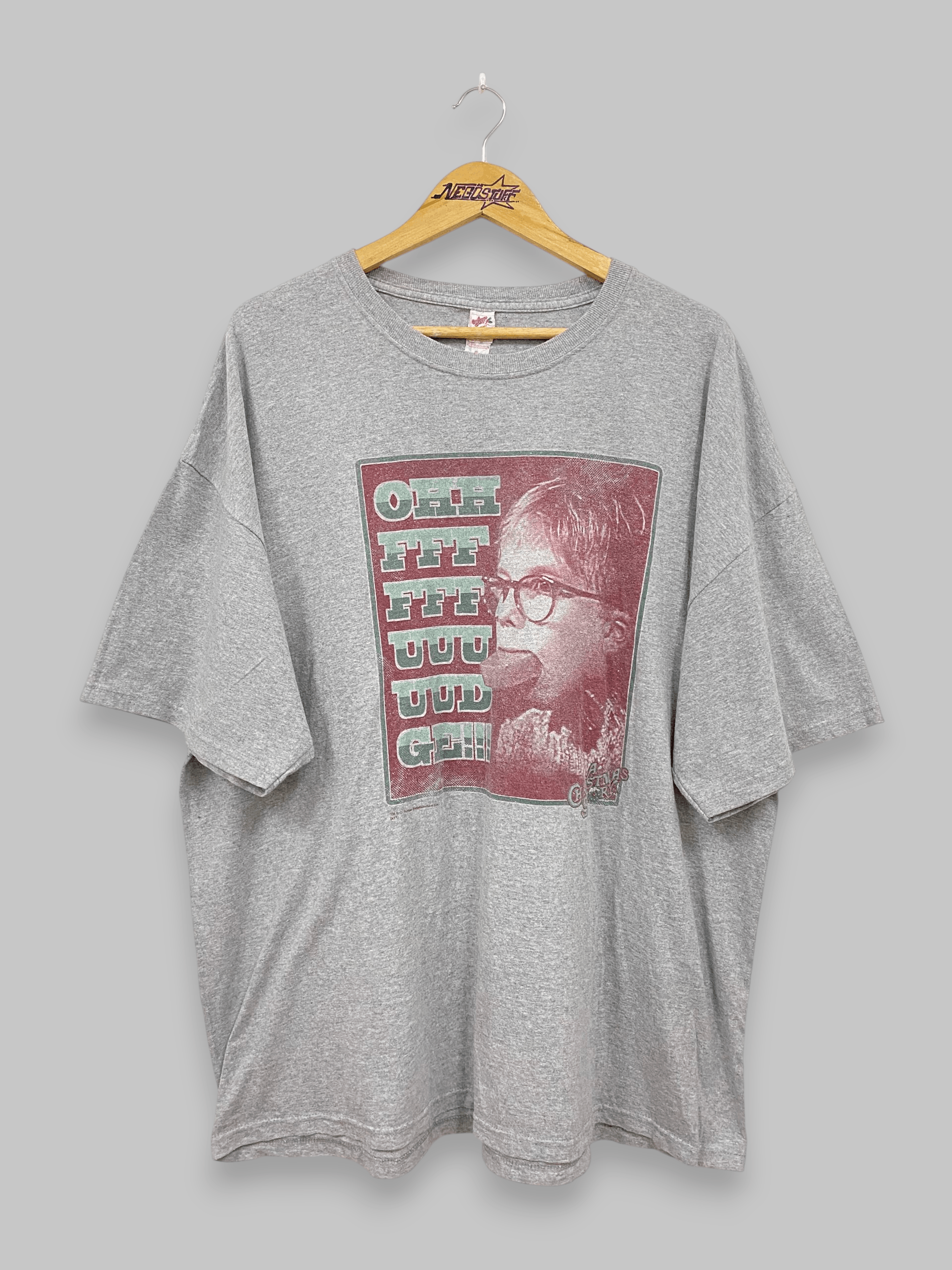 Vintage VTG Y2K A CHRISTMAS STORY MOVIE tee Size US XXL / EU 58 / 5 - 1 Thumbnail