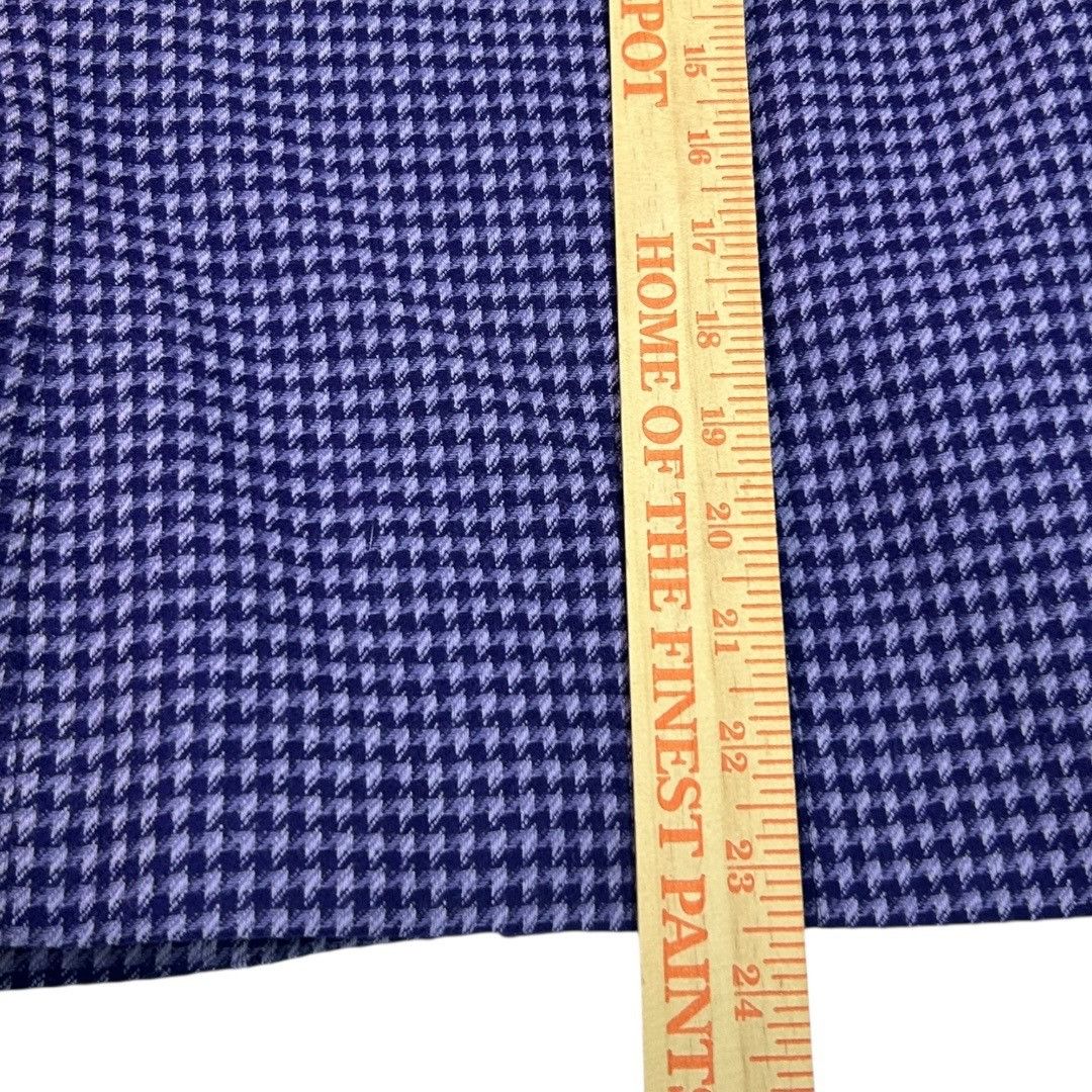 Pendleton Vintage Pendleton Purple Houndstooth Wool Blazer Jacket - Wo Size XXL / US 16-18 / IT 52-54 - 3 Thumbnail