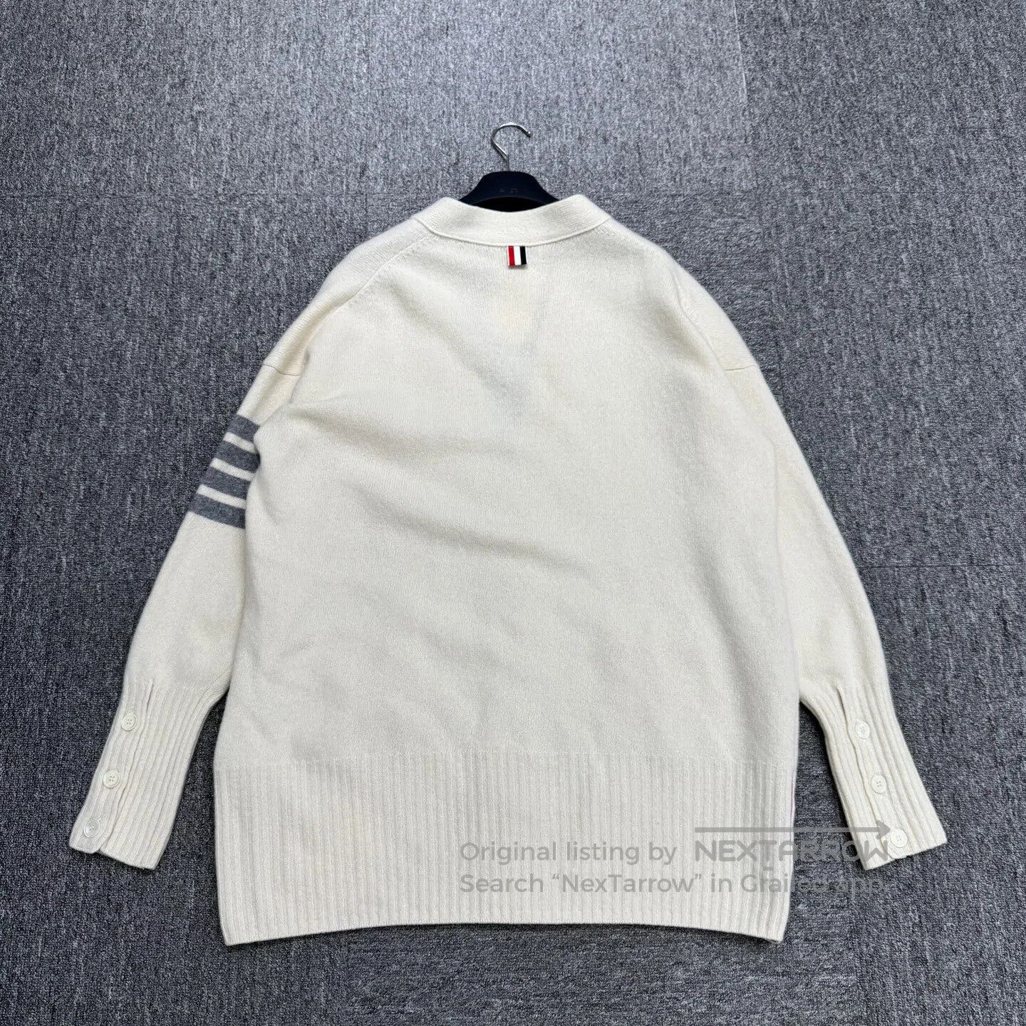 Thom Browne Thom Browne Four-strand wool knit cardigan| Size US XXS / EU 40 - 2 Thumbnail