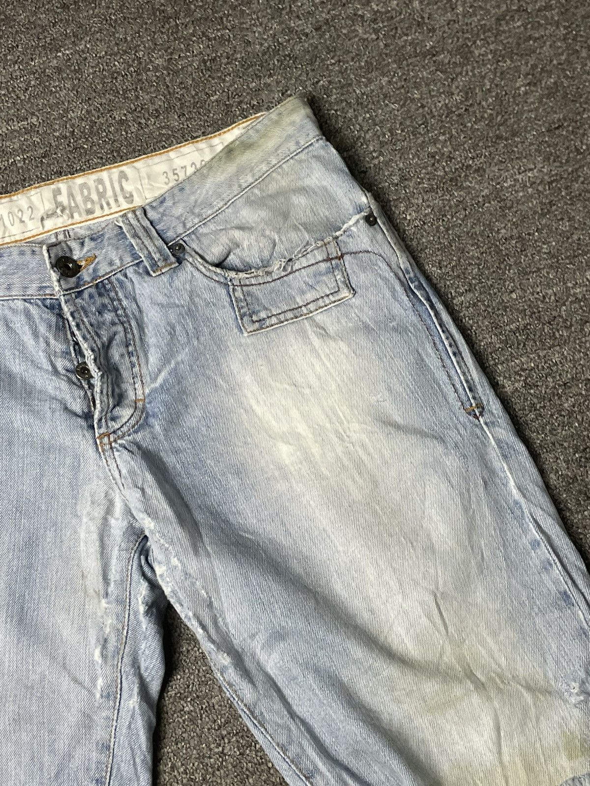 Dolce & Gabbana × Vintage Dolce & Gabanna Ripped Denim Jeans (76) Size US 33 - 3 Thumbnail