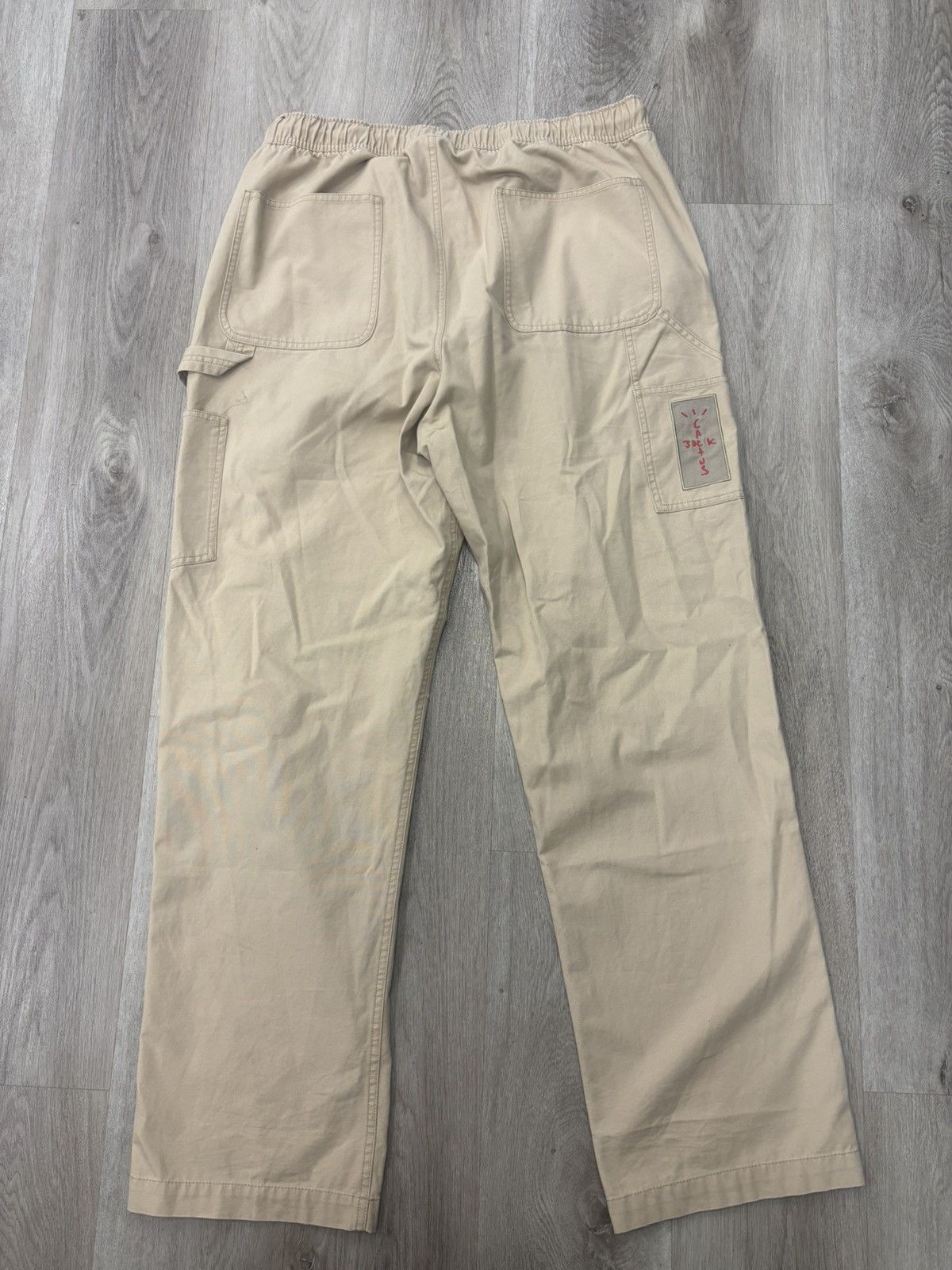 Jordan Brand × Travis Scott Travis Scott Cactus Jack x Jordan Canvas Pant Size XL New Size US 36 / EU 52 - 2 Thumbnail