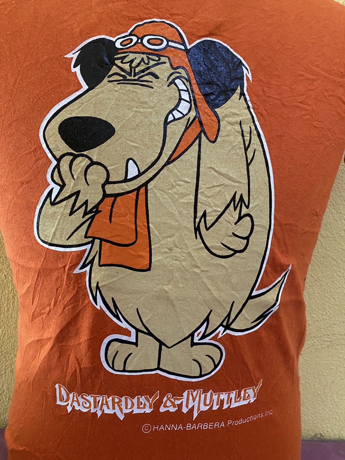 Cartoon Network × Vintage Vintage 90s DASTARDLY & MUTTLEY (Hanna Barbera) Tshirt Size US S / EU 44-46 / 1 - 3 Thumbnail