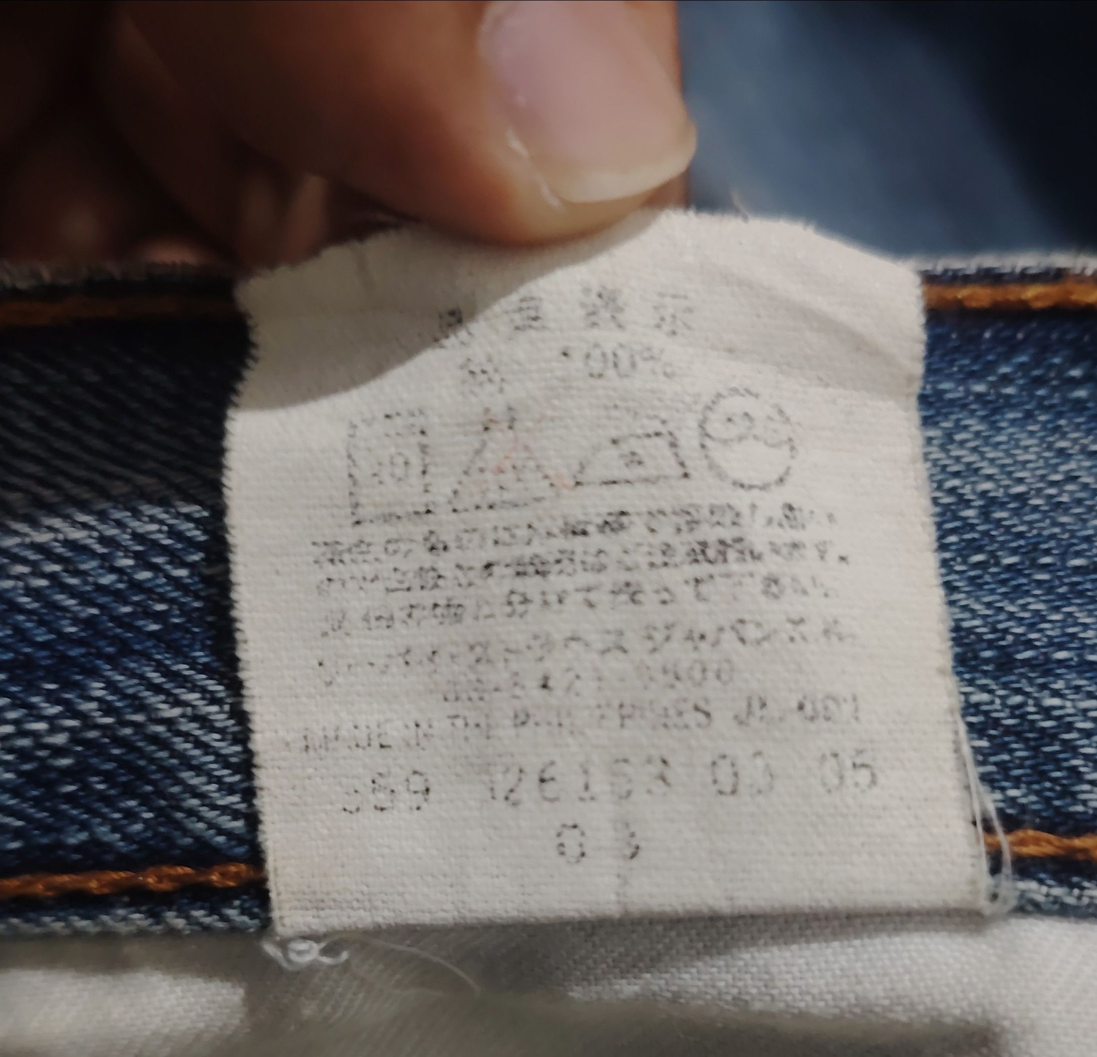Levi's Vintage 90s Levis 502 Distressed Denim Kurt Cobain Style Size US 31 - 17 Thumbnail