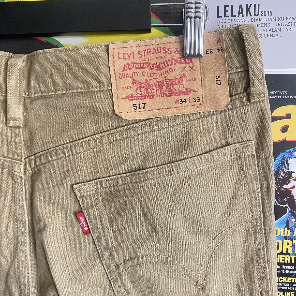 Levi's Vintage Levi’s 517 Y2k Flare Chino Pants Size US 34 / EU 50 - 13 Thumbnail