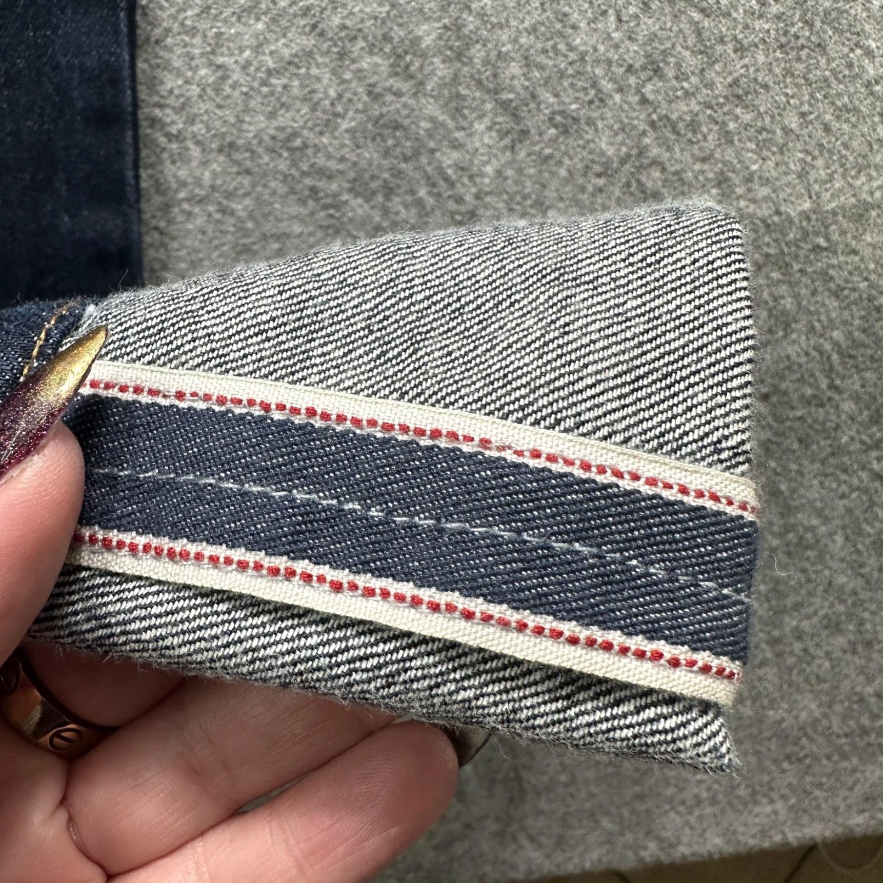 SER.O.YA SER.O.YA Jeans Womens 26 Blue Rinse High Rise Straight Selvedge Denim 5 Pocket Size 26" / US 2 / IT 38 - 6 Thumbnail