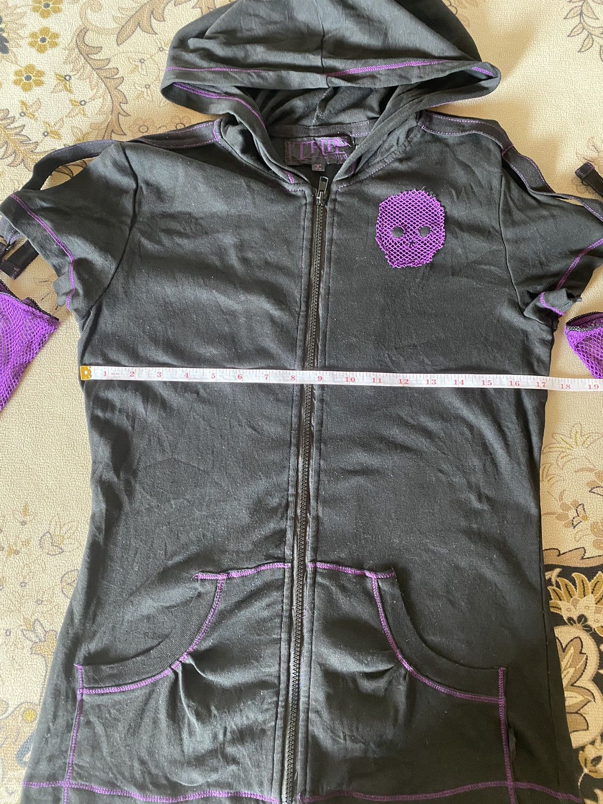 Beauty Beast Vintage Japanese Brand Tripp Nyc Skull Punk Design Style Size S / US 4 / IT 40 - 9 Thumbnail