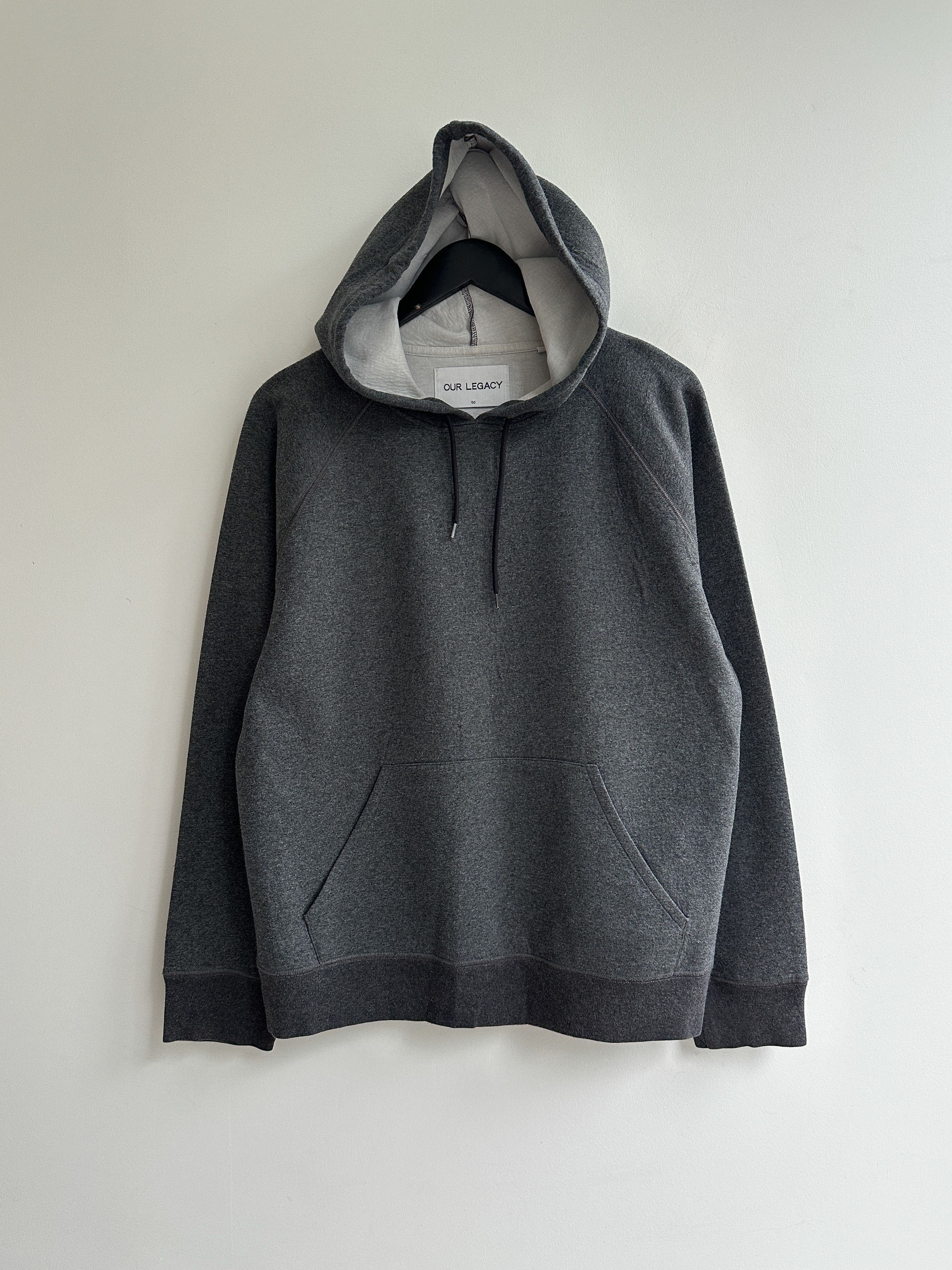 Our Legacy Our Legacy Dark Gray Scuba Hoodie Size US M / EU 48-50 / 2 - 1 Thumbnail
