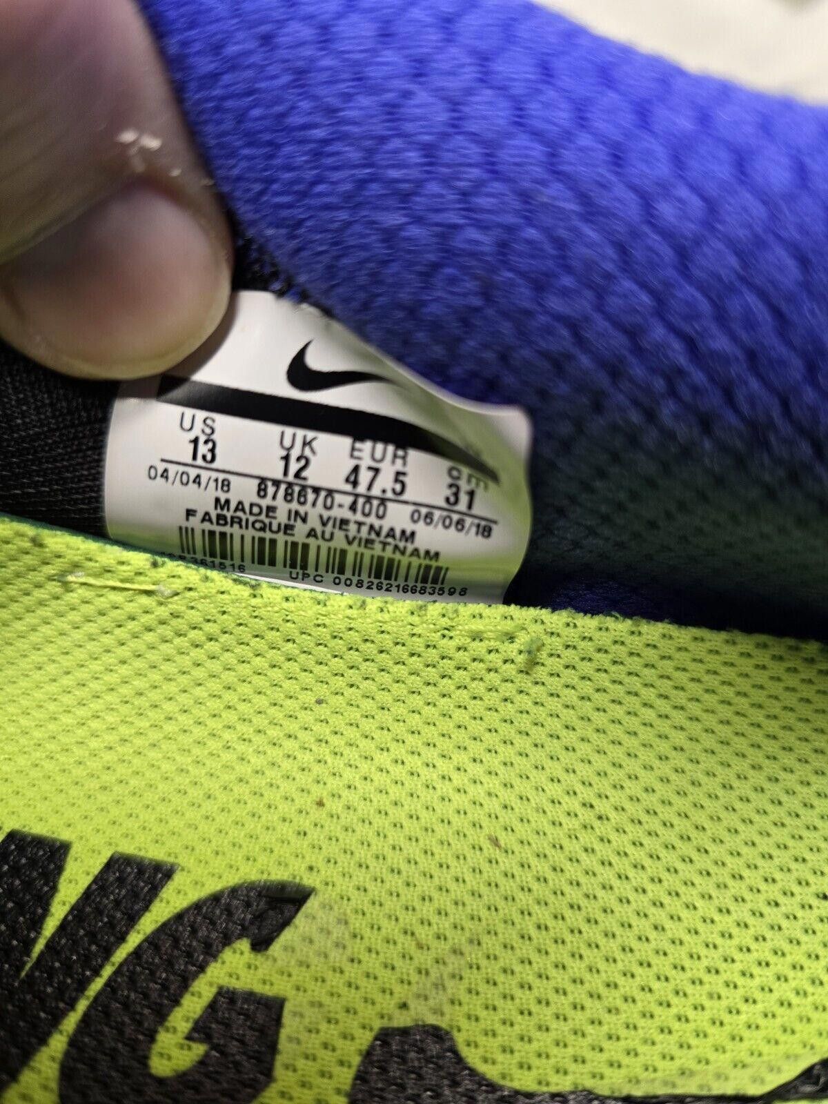 Nike Size 13 - Nike Zoom All Out Low Paramount Blue Size US 13 / EU 46 - 6 Thumbnail