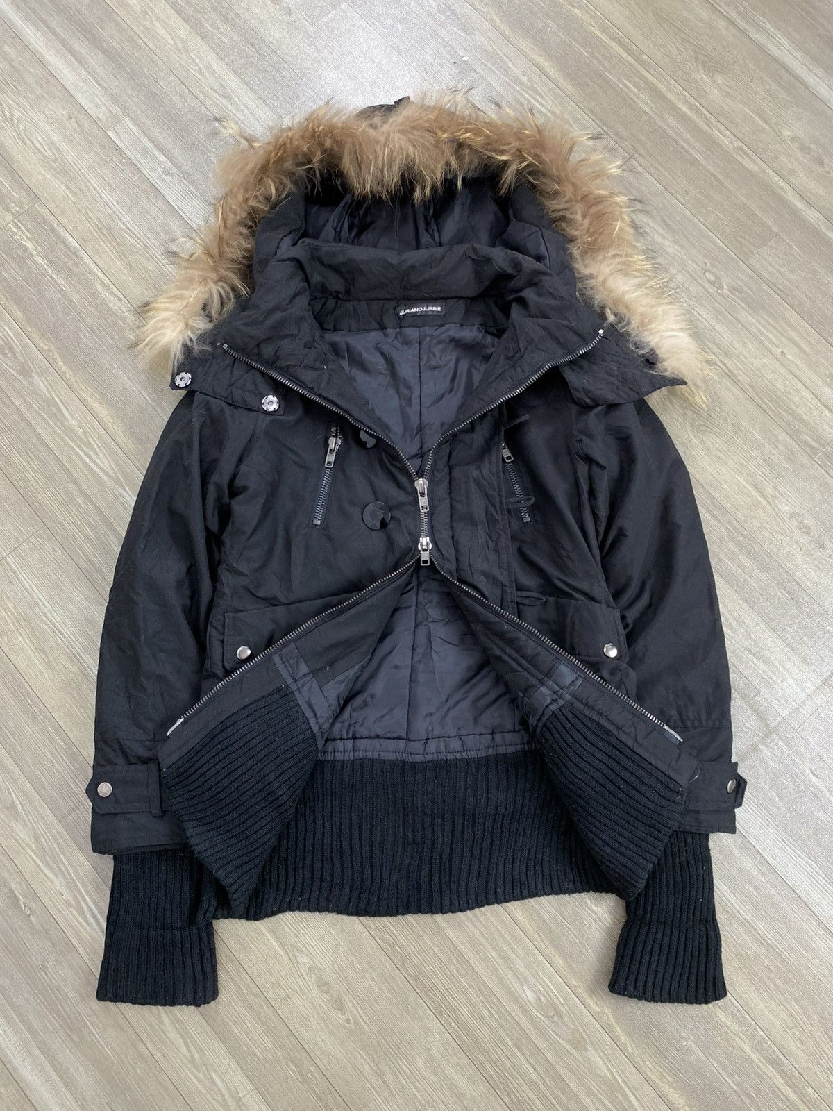 14th Addiction 2000s Jarianojurrie - Kmrii Lgb Goa Bono Raccoon Fur Jacket Size US M / EU 48-50 / 2 - 4 Thumbnail