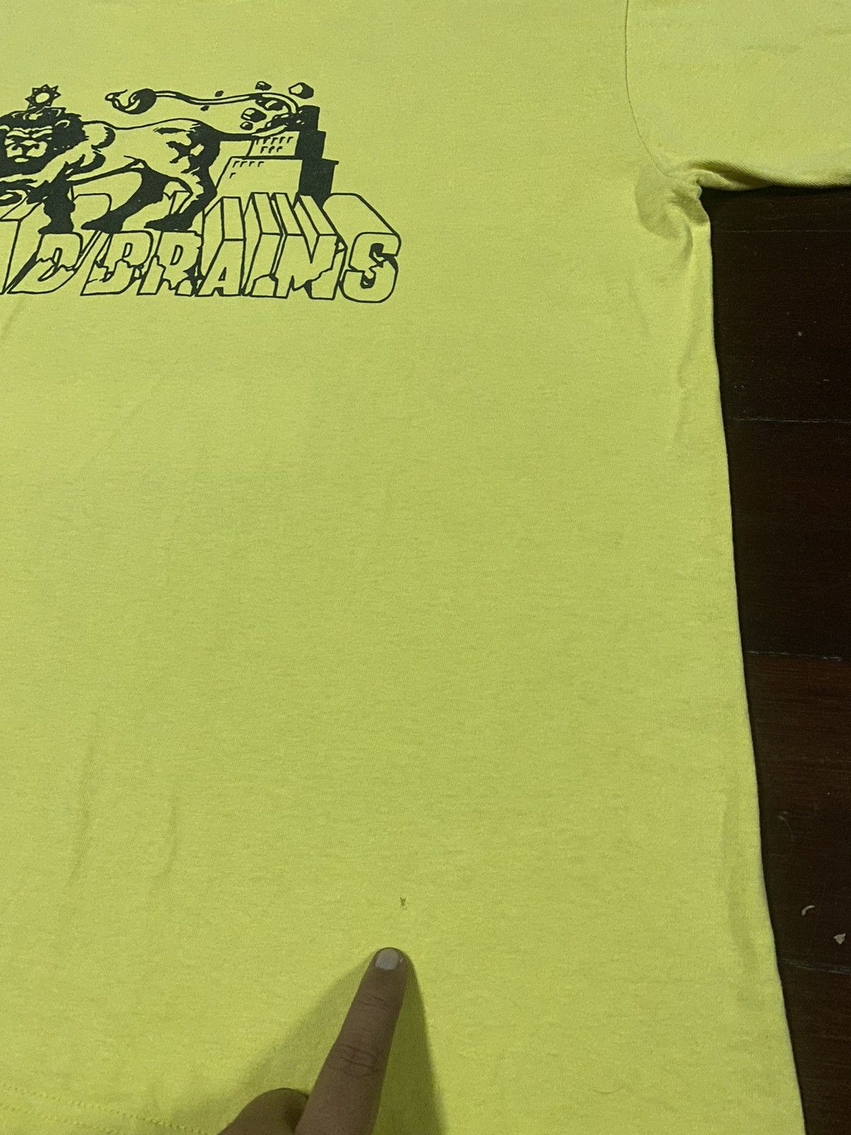 Band Tees Vintage Y2K Supreme X Bad Brains baggy yellow Tee Size US XL / EU 56 / 4 - 6 Thumbnail