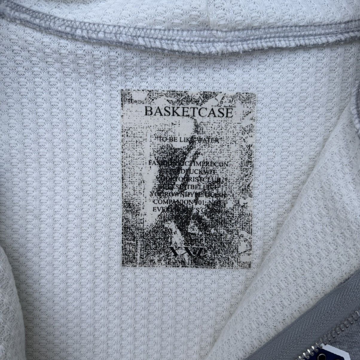 basketcase gallery Basketcase Gallery ATHLETICS, studded zip-up hoodie grey Size US XXL / EU 58 / 5 - 4 Thumbnail
