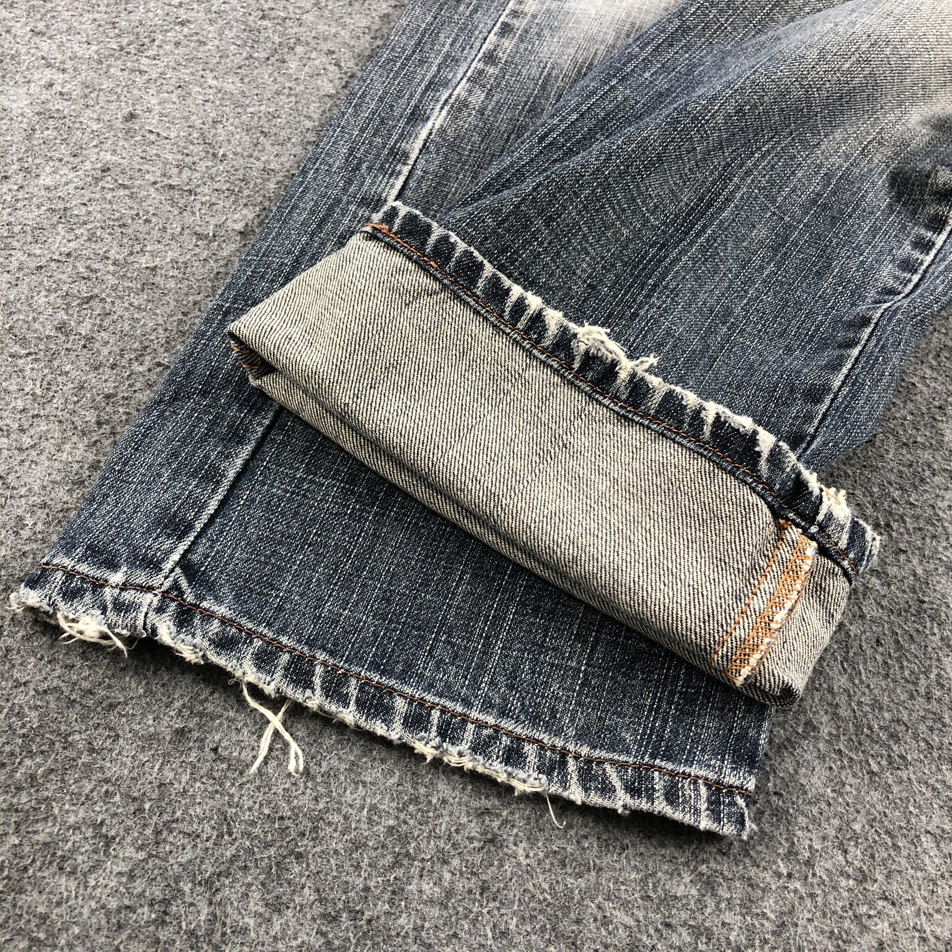 Levi's Vintage Distress Levis 514 Jeans-JM1144 Size US 33 - 7 Thumbnail
