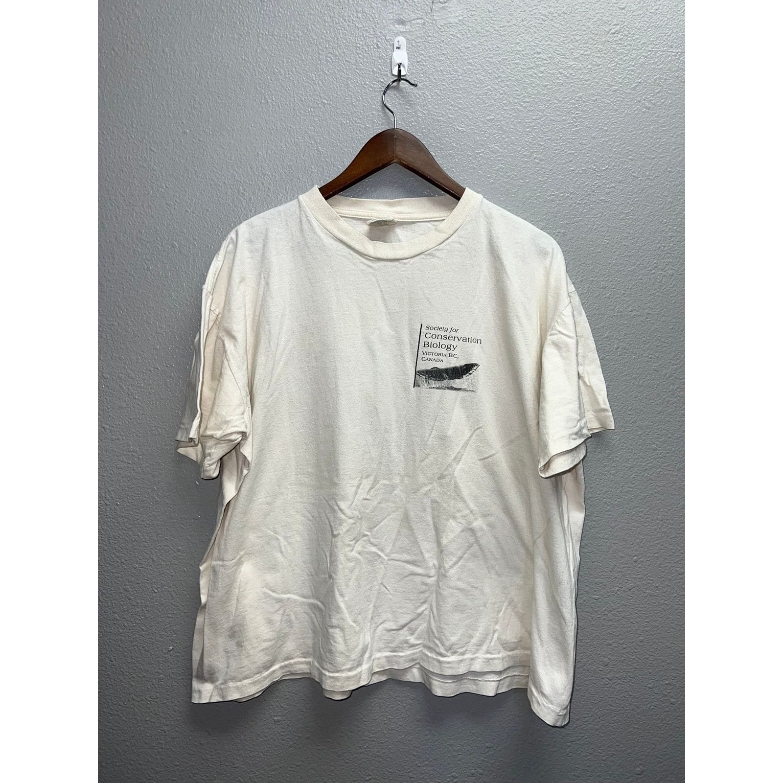 Vintage Vintage Whale Shirt Society Conservation Biology Graphic XL Size US XL / EU 56 / 4 - 2 Thumbnail