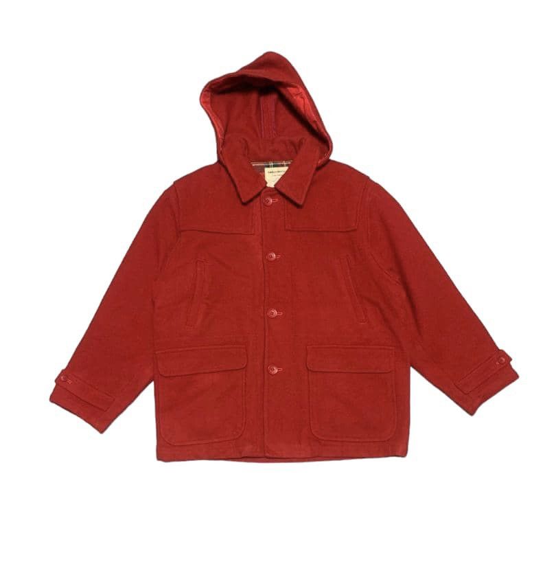 Japanese Brand Vintage Men’s Ba-Tsu Wool Hoodie Jacket Size US XL / EU 56 / 4 - 2 Thumbnail