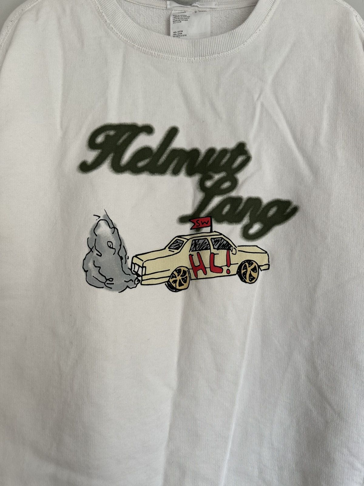 Helmut Lang × Saintwoods Helmut Lang Saintwoods Sweatshirt Size US L / EU 52-54 / 3 - 2 Thumbnail