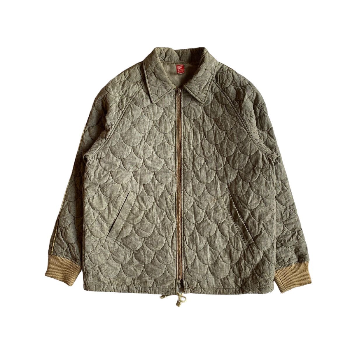 Freewheelers × Japanese Brand × Pherrow's Pherrows Quilted Embroidery Chains Stitch Jacket Size US M / EU 48-50 / 2 - 1 Thumbnail