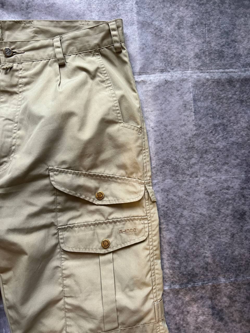 Fjallraven Fjälläven Cargo Pants 50/ Beige Outdoor Trousers Size US 34 / EU 50 - 3 Thumbnail