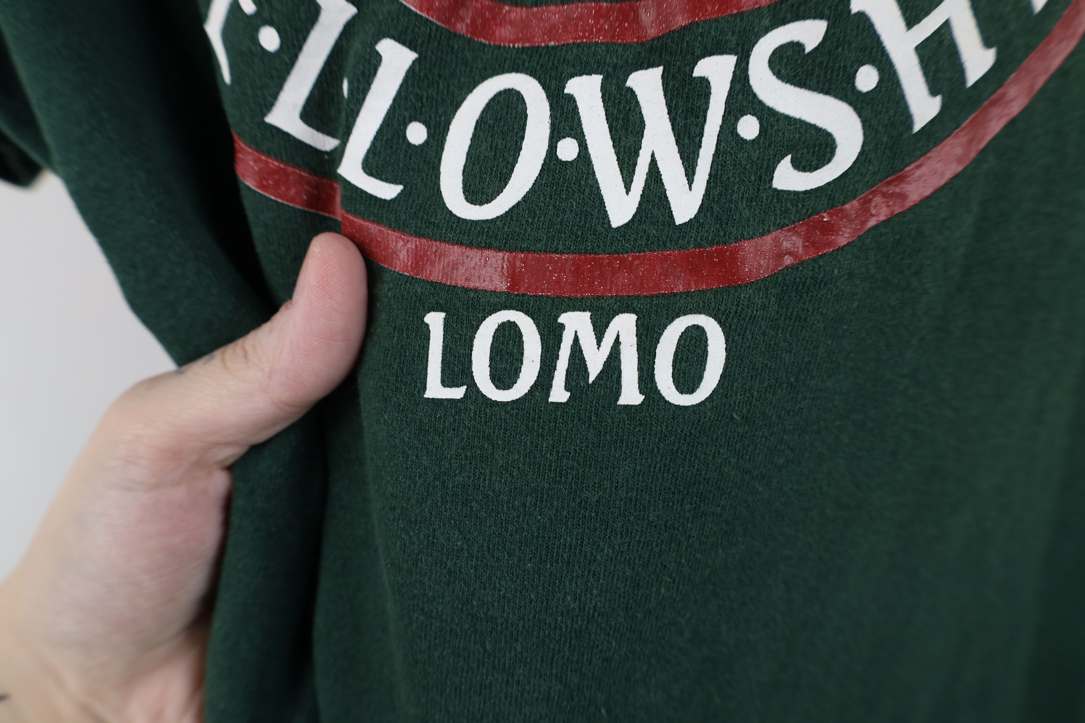 Fruit Of The Loom Vintage 90s Fellowship Camp Mowana T-Shirt Green USA Size US L / EU 52-54 / 3 - 6 Thumbnail