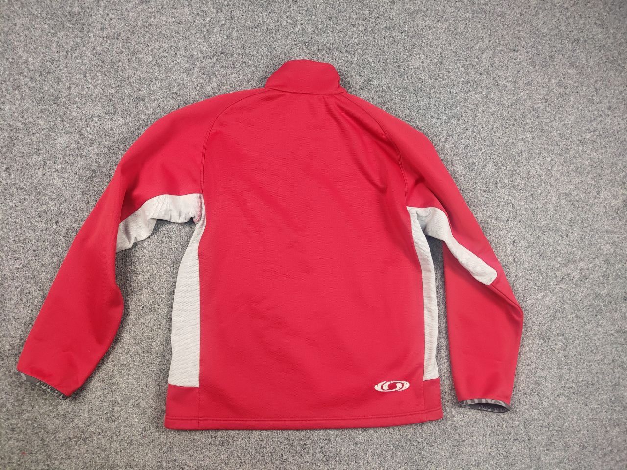 Salomon Vintage Salomon Lab Logo Zip Red Fleece Long sleeve pullover Size US M / EU 48-50 / 2 - 11 Thumbnail