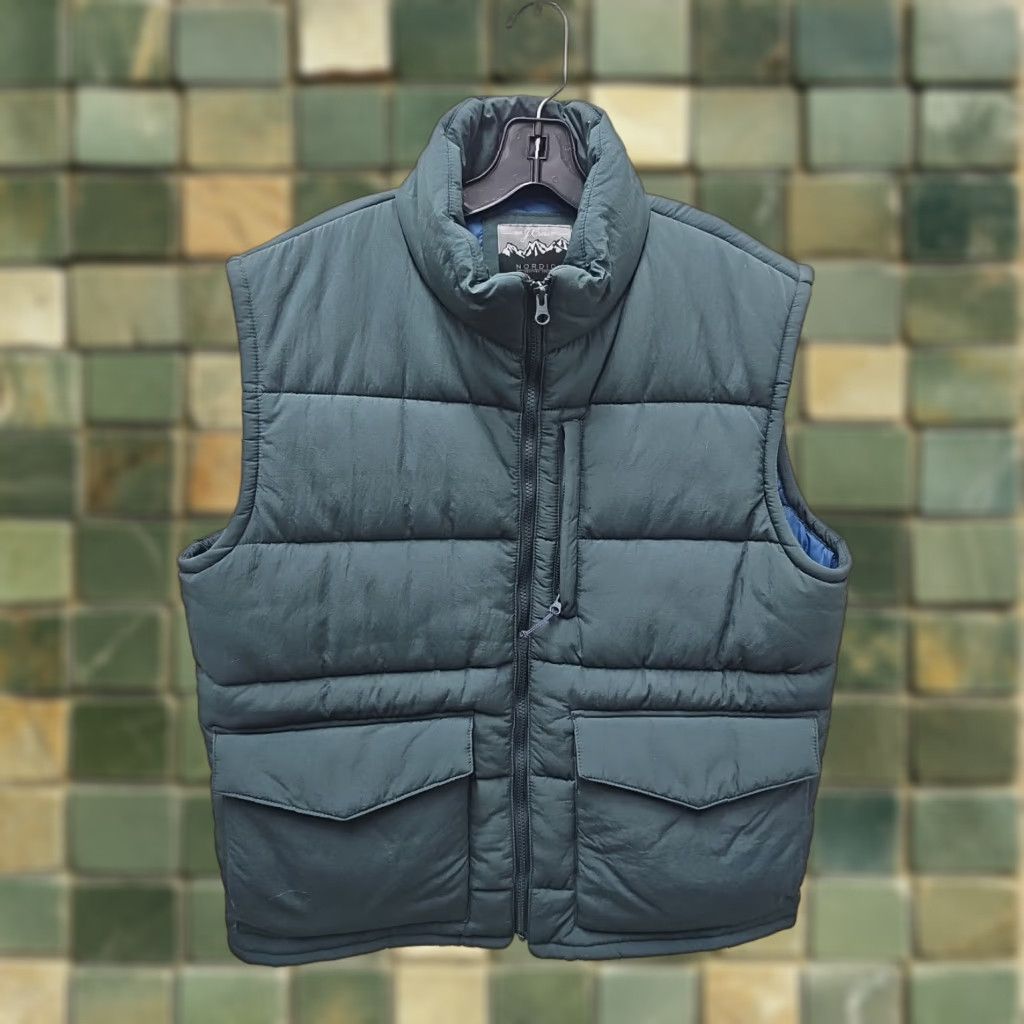 Vintage J Crew Nordic Primaloft Down Puffer Vest Men's XL Green Vest Size US XL / EU 56 / 4 - 1 Thumbnail