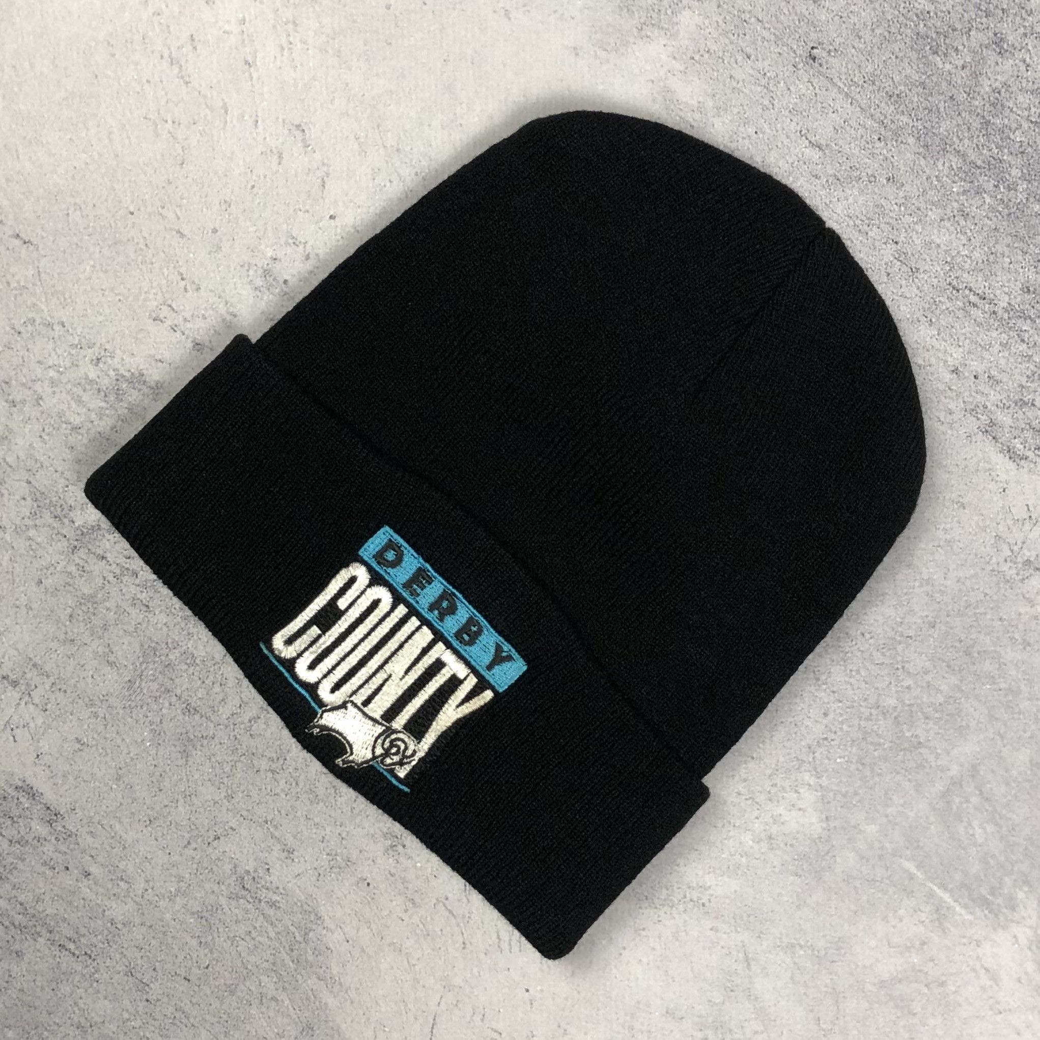 Vintage 90s The Rams Derby County Hat Nutmeg Mills Size ONE SIZE - 2 Thumbnail