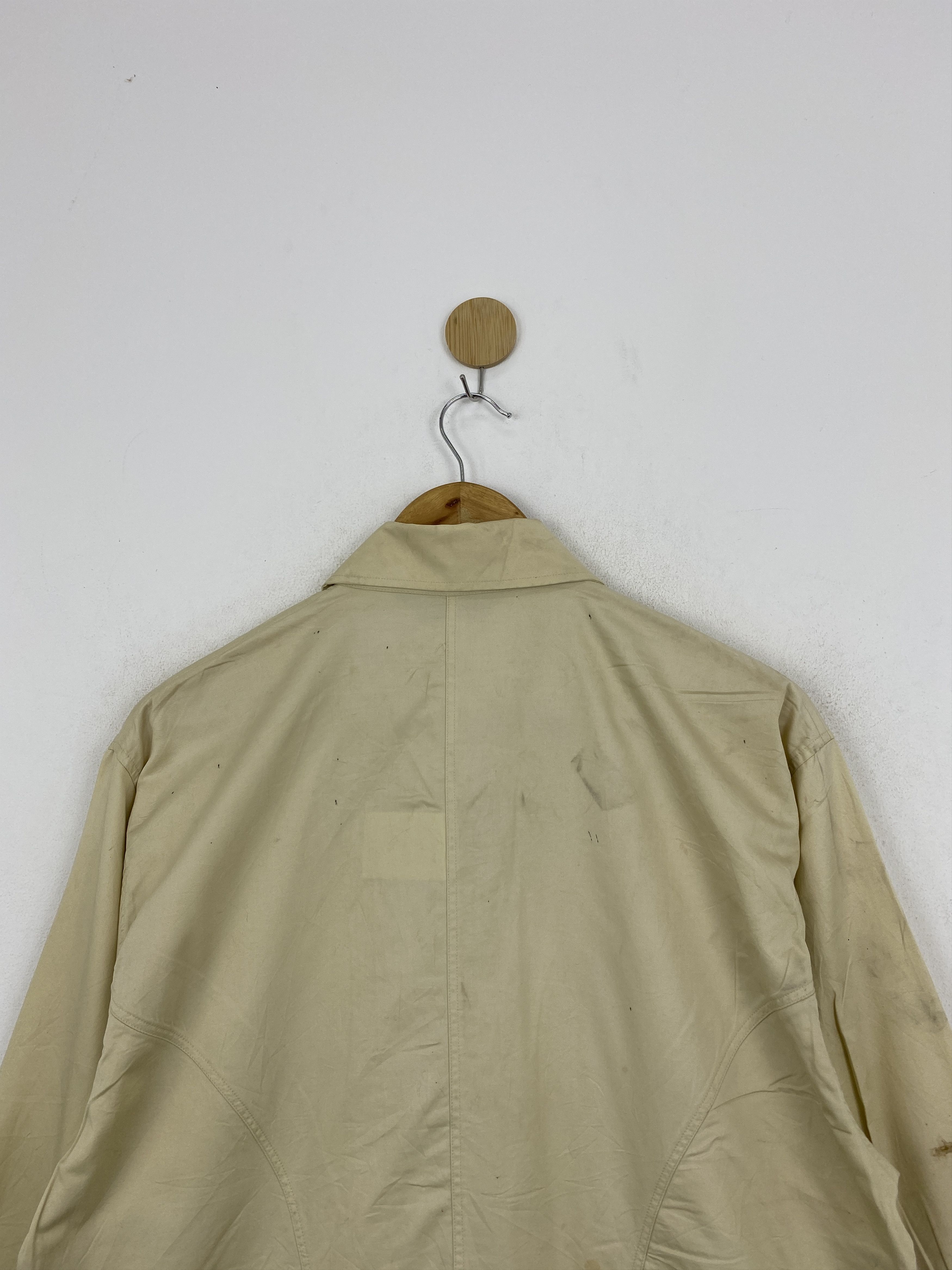 Pierre Cardin Vintage Pierre Cardin Light Cream Zipper Jacket JA0104 Size US L / EU 52-54 / 3 - 4 Thumbnail