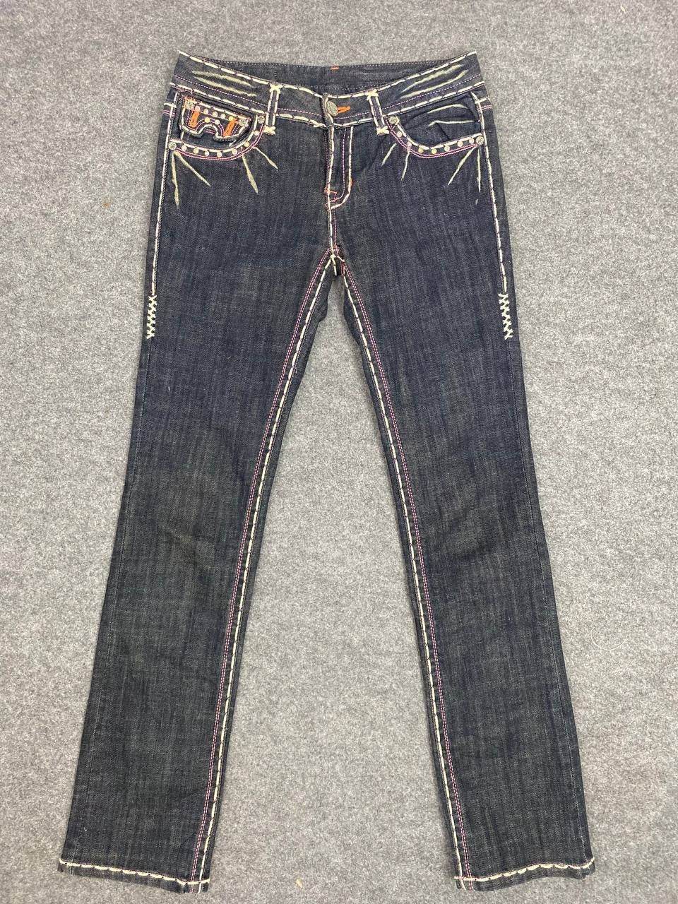 Japanese Brand vintage caco jeans japanese brands very nice design Size 30" / US 8 / IT 44 - 8 Thumbnail