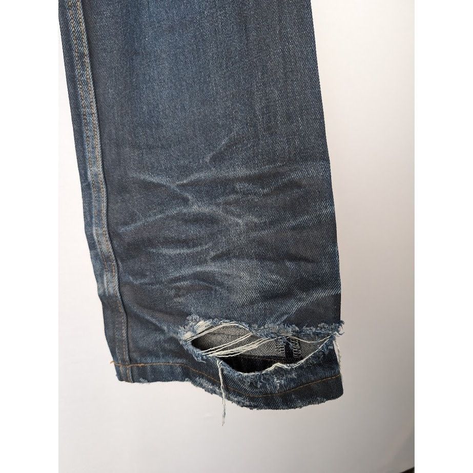Balenciaga o1rshd1 Normal Fit Pants Organic Japanese Twill in Blue Size US 28 / EU 44 - 14 Thumbnail