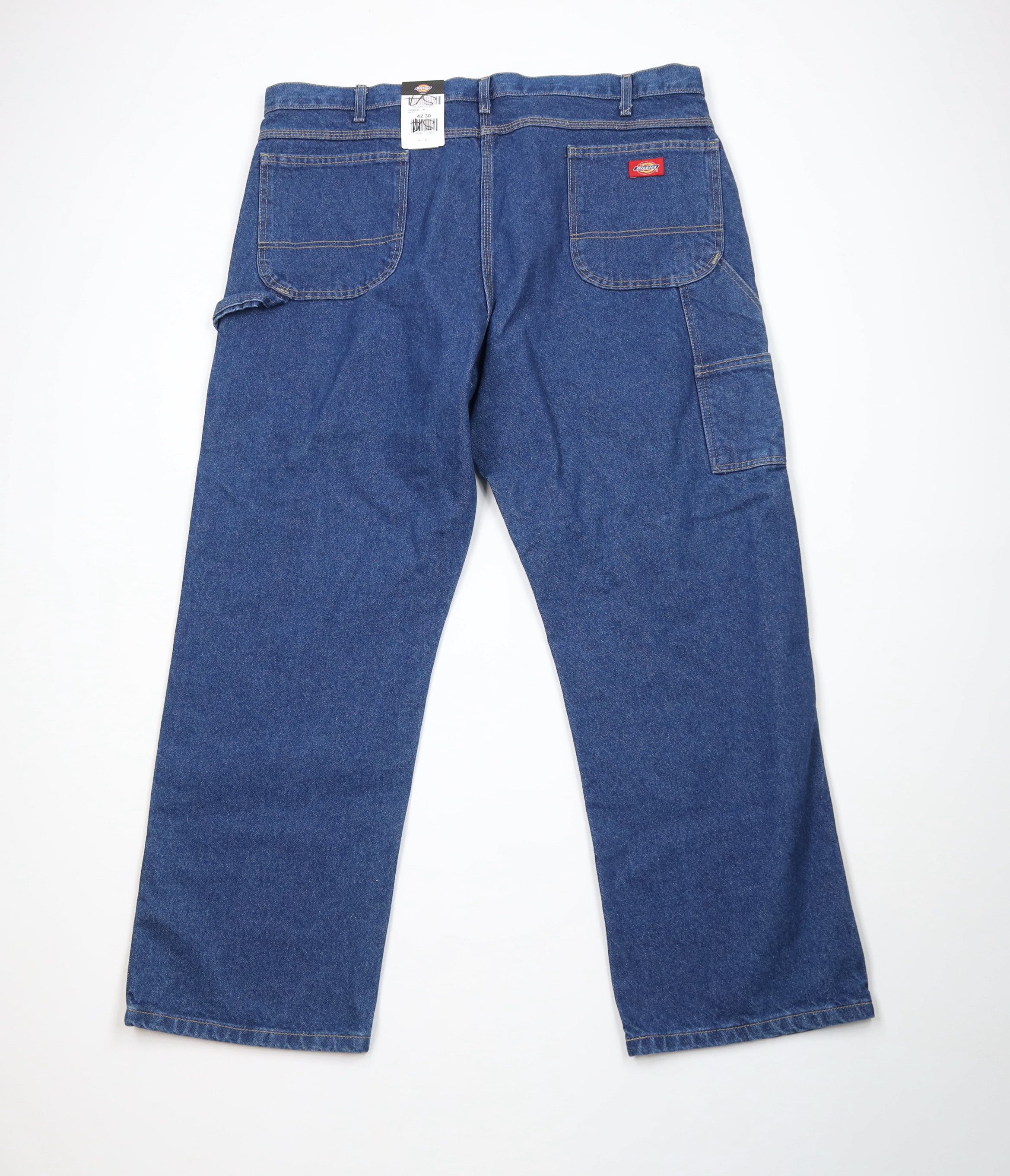 Dickies Deadstock Vintage Y2K Dickies Wide Leg Dungaree Jeans Blue Size US 42 / EU 58 - 7 Thumbnail