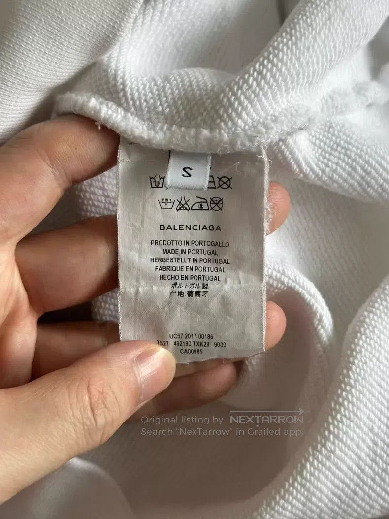 Balenciaga Balenciaga Logo cap hoodie Size US S / EU 44-46 / 1 - 4 Thumbnail