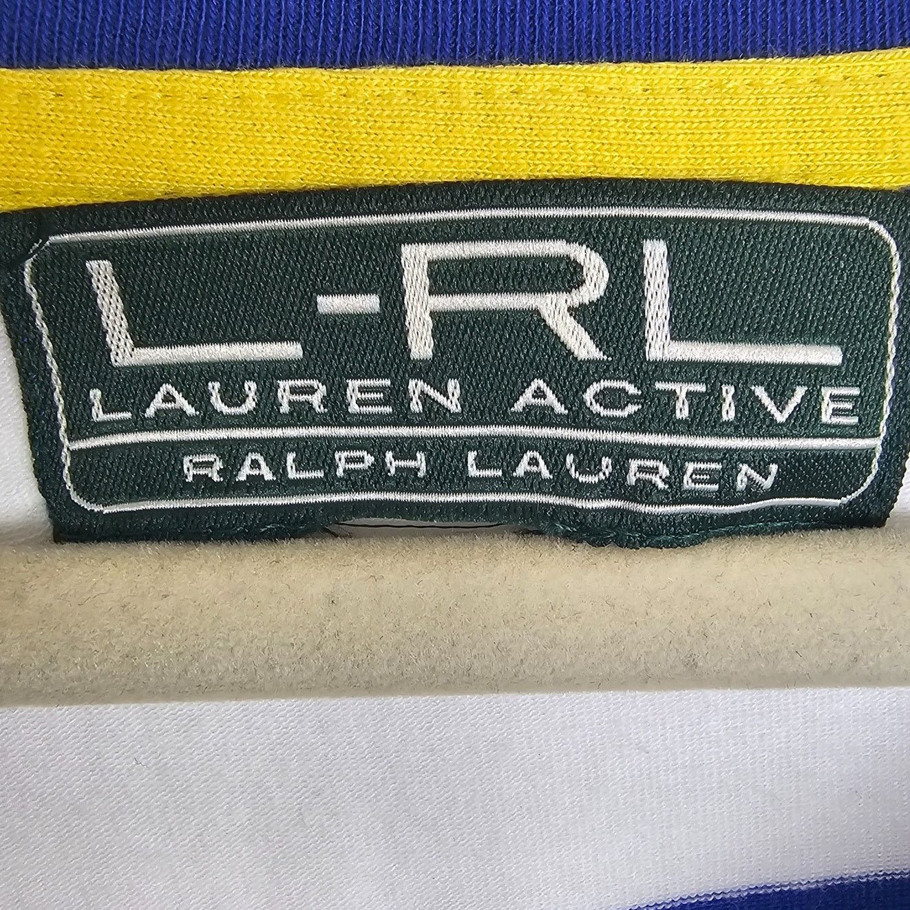 Lauren Ralph Lauren Ralph Lauren Active Striped Top M Nautical Preppy Classic Size M / US 6-8 / IT 42-44 - 5 Thumbnail