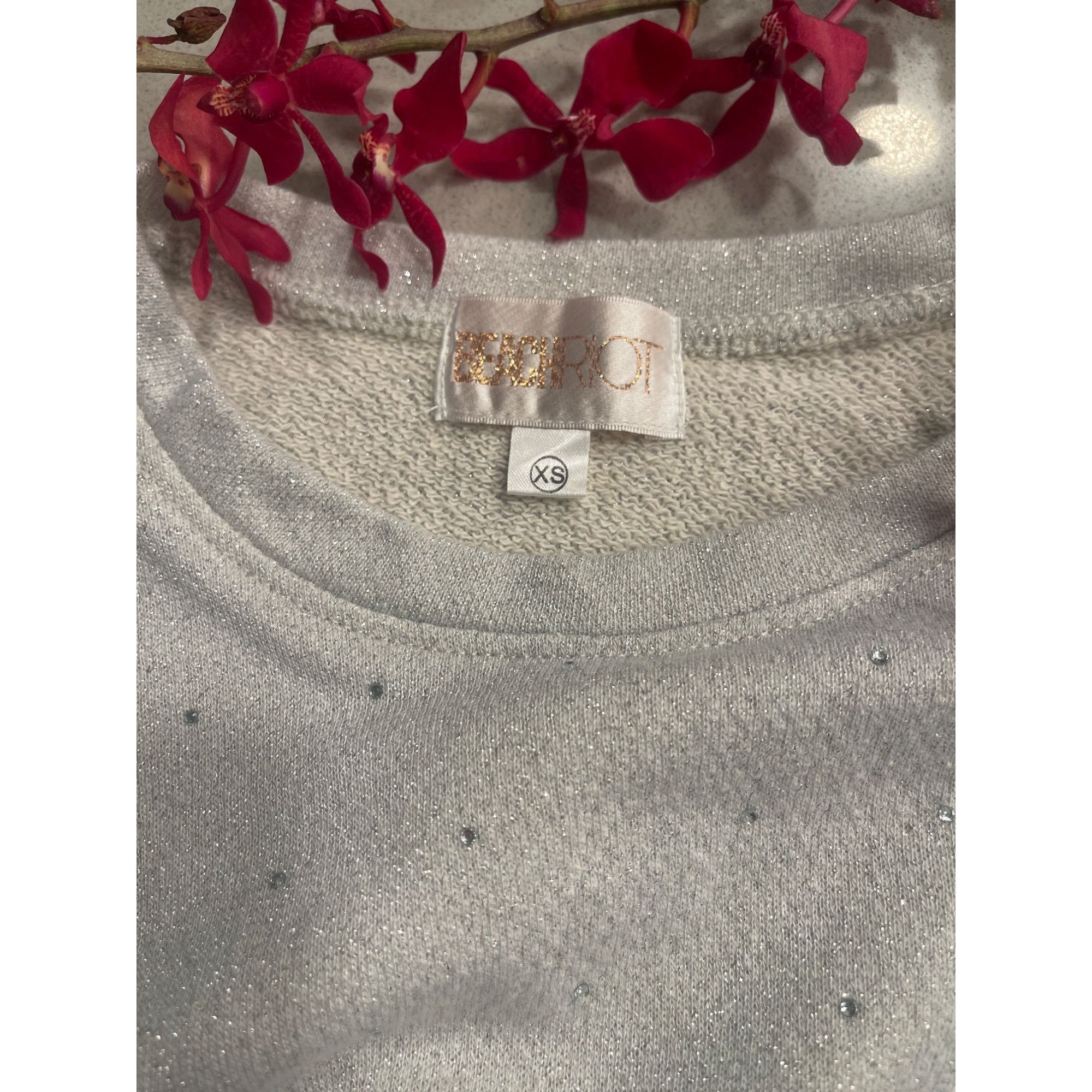 Beach Riot Beach Riot x Revolve Taylor Sweatshirt & Sylyar Short Set S Size XS / US 0-2 / IT 36-38 - 10 Thumbnail