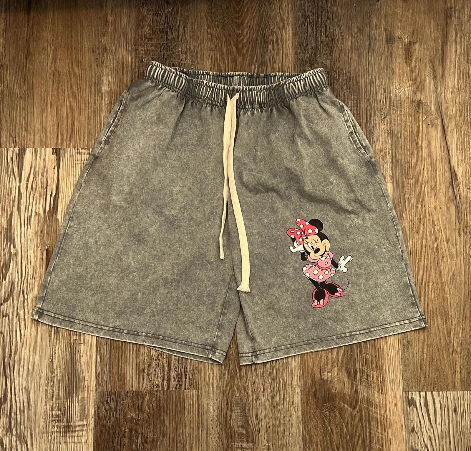Designer #394-cotton 100%, super soft, super comfy, graphic shorts Size US 34 / EU 50 - 1 Preview