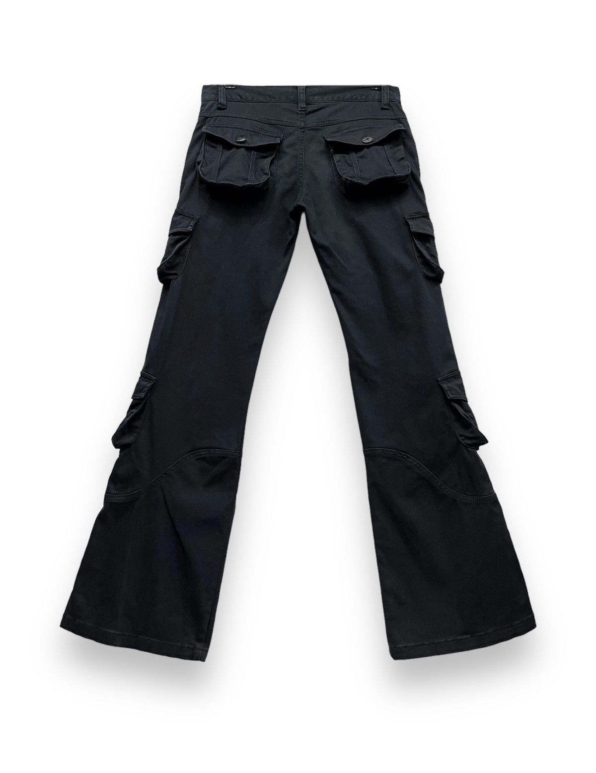 Japanese Brand × LOWBOX LOWBOX Seditionaries Punk Black Cargo Undercover FLARE Cargo Size 30" / US 8 / IT 44 - 4 Thumbnail