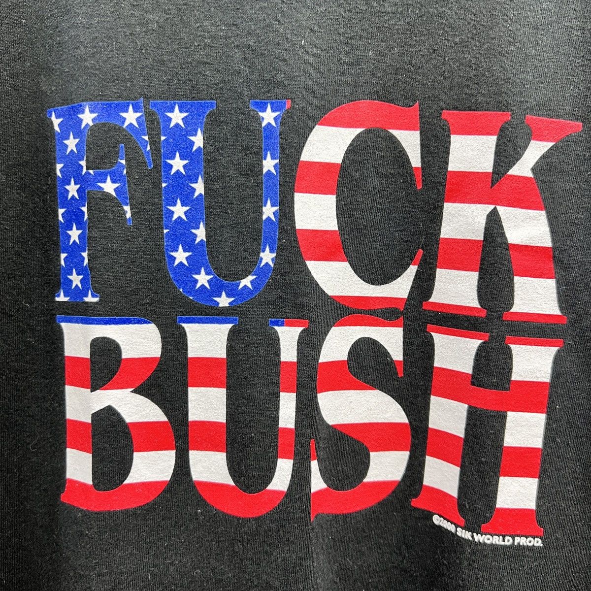 Vintage Fxck BUSH Tee M Size US M / EU 48-50 / 2 - 2 Thumbnail