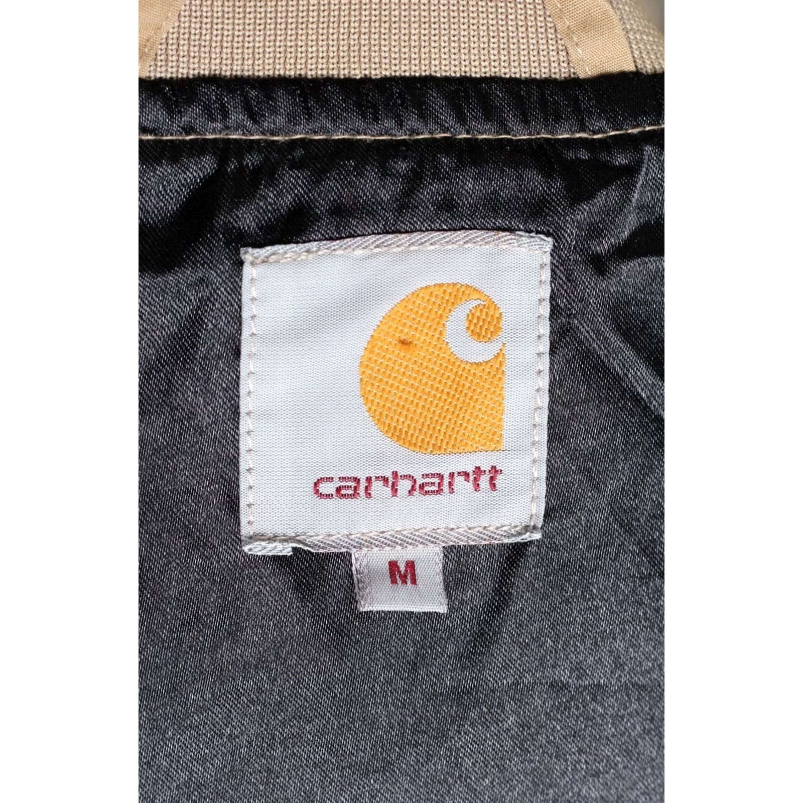Carhartt Carhartt Giants Jacket Bomber Jacket Men M Full Zip Beige Canvas Polyester Coat Casual Fashion MJ4096 Size US M / EU 48-50 / 2 - 7 Thumbnail