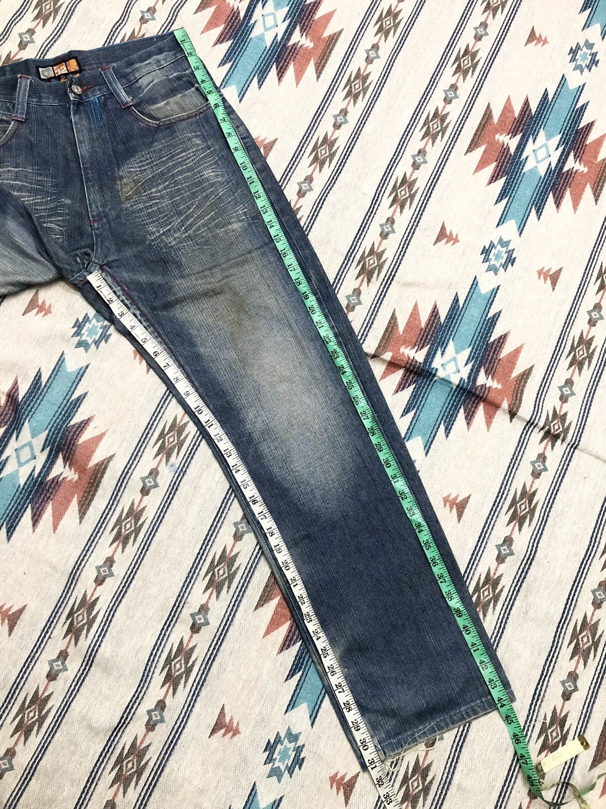Akademiks WASHED BLUE AKADEMIKS JEANS Size US 32 / EU 48 - 8 Thumbnail