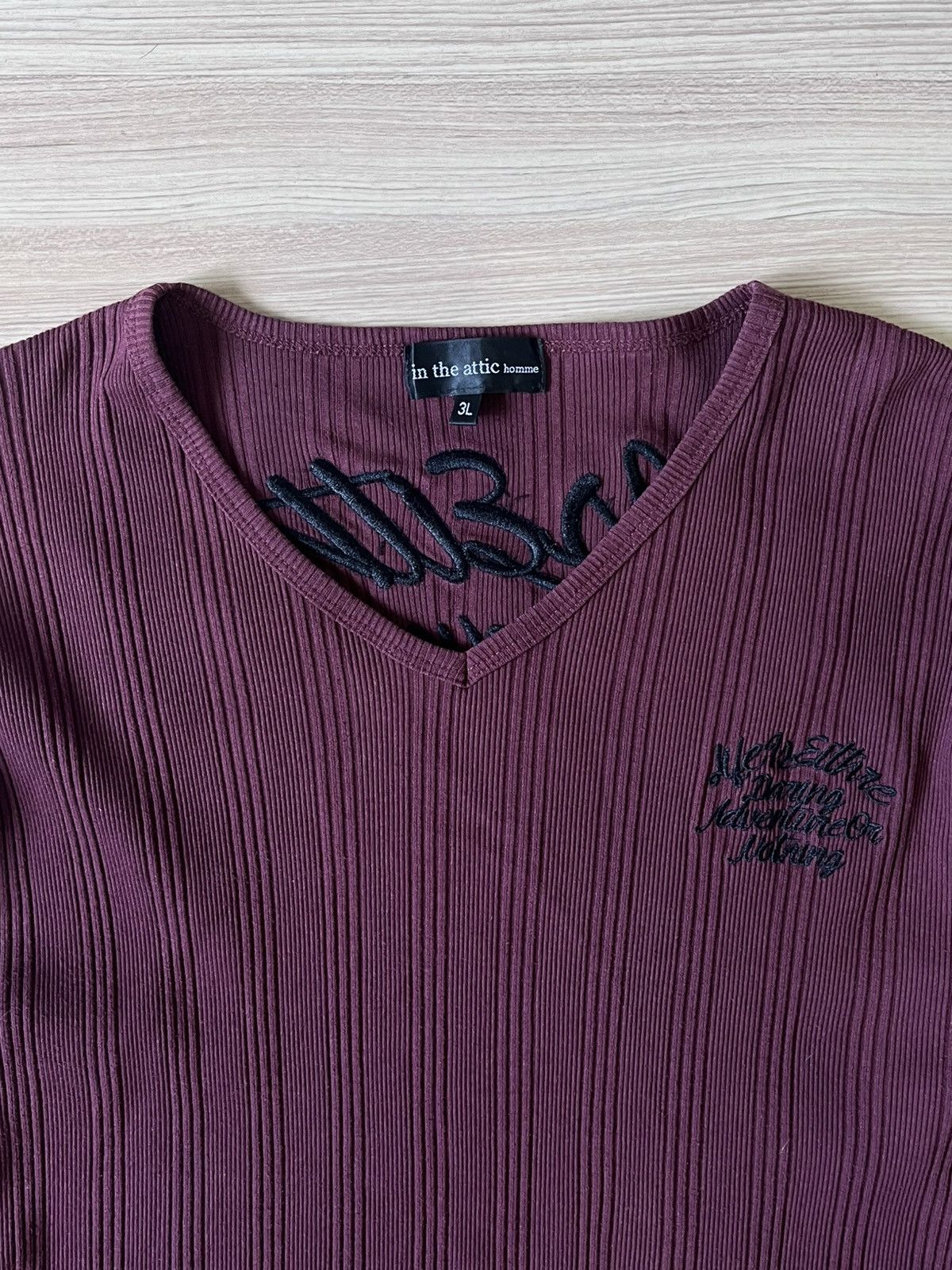 Japanese Brand In The Attic Homme Embroidered Long Sleeve Size US L / EU 52-54 / 3 - 3 Thumbnail