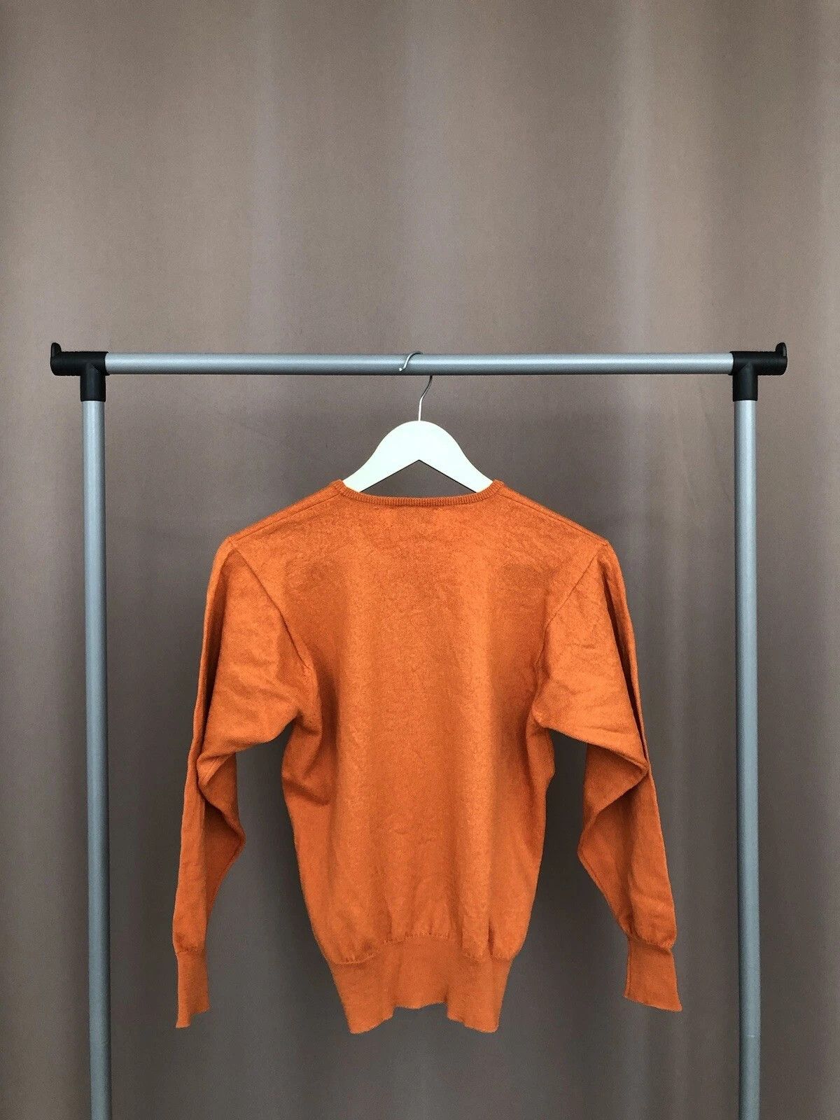 Ballantyne Ballantyne Wool Sweater Womens Size 36 or S Orange Crew Neck Size S / US 4 / IT 40 - 6 Thumbnail