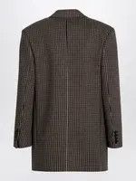 Saint Laurent Paris o1b1hav111125 Double-breasted Jacket in Multicolor Size L / US 10 / IT 46 - 2 Thumbnail