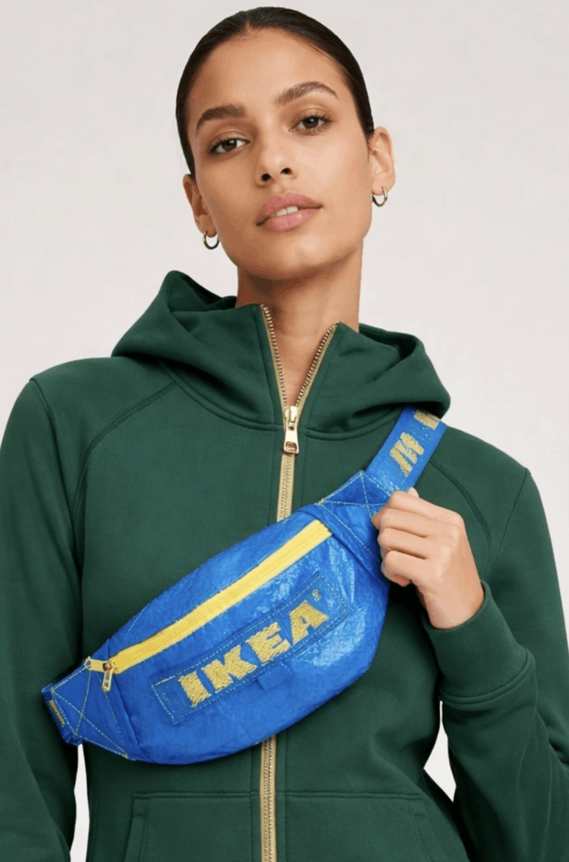 Other IKEA Blue Waist Belt Bag Fanny Pack Unisex Size ONE SIZE - 7 Thumbnail