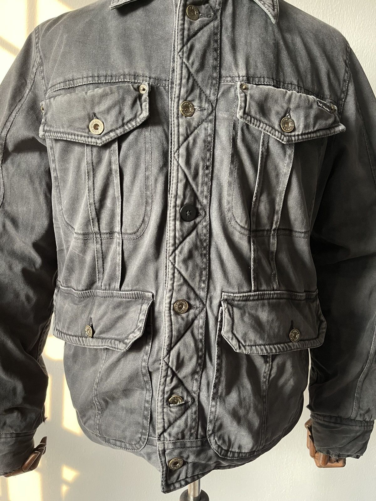 Dolce & Gabbana 2000s Dolce & Gabbana Disstressed Sailor Jacket 11 Size US M / EU 48-50 / 2 - 9 Thumbnail