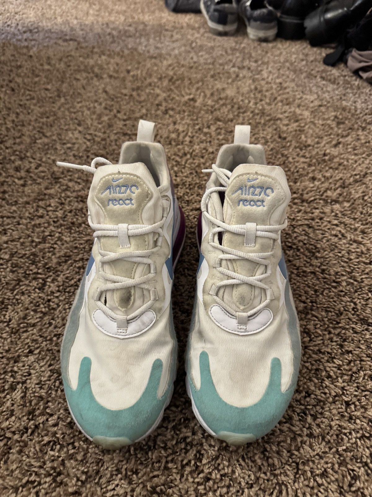 Nike Nike Air Max 270 React Gradient Shift (Women's) Size US 9.5 / IT 39.5 - 3 Thumbnail