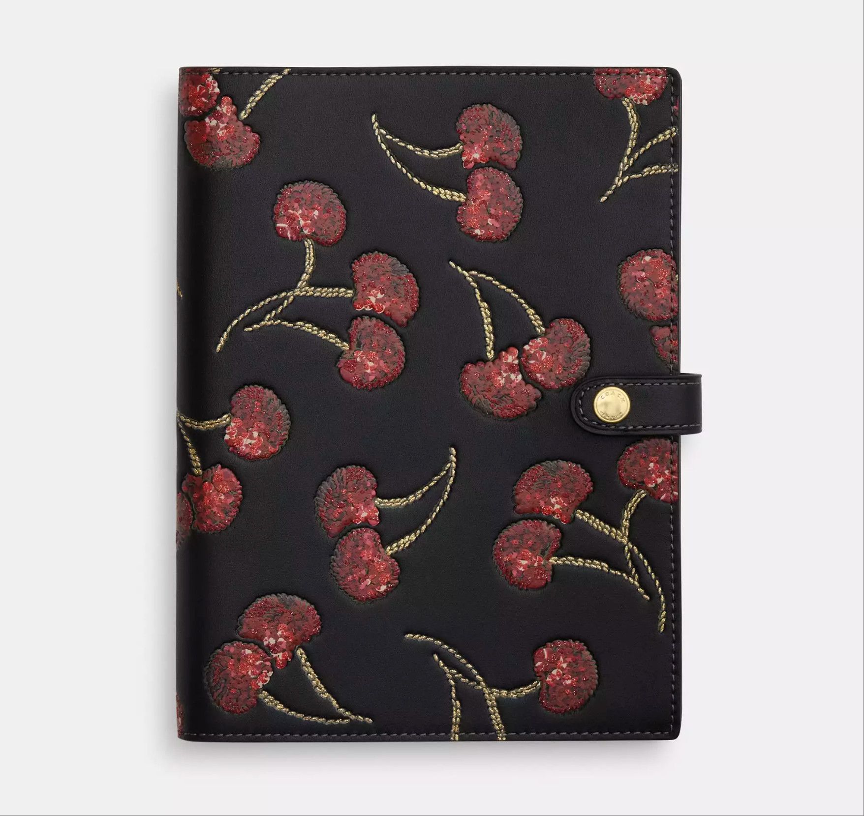 Coach NWT Coach Notebook With Cherry Print CDB79 Size ONE SIZE - 8 Thumbnail