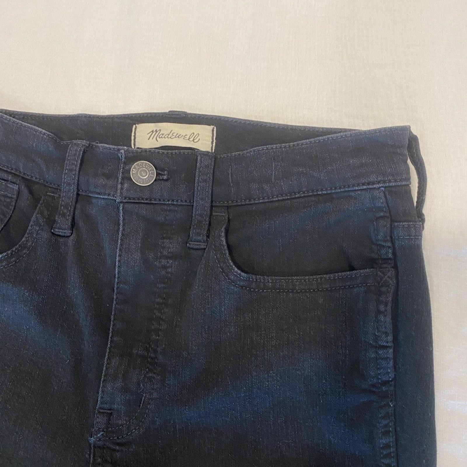 Madewell Madewell Women's 10" Roadtripper Soft Distressed Jeans - 26P Size 26" / US 2 / IT 38 - 5 Thumbnail